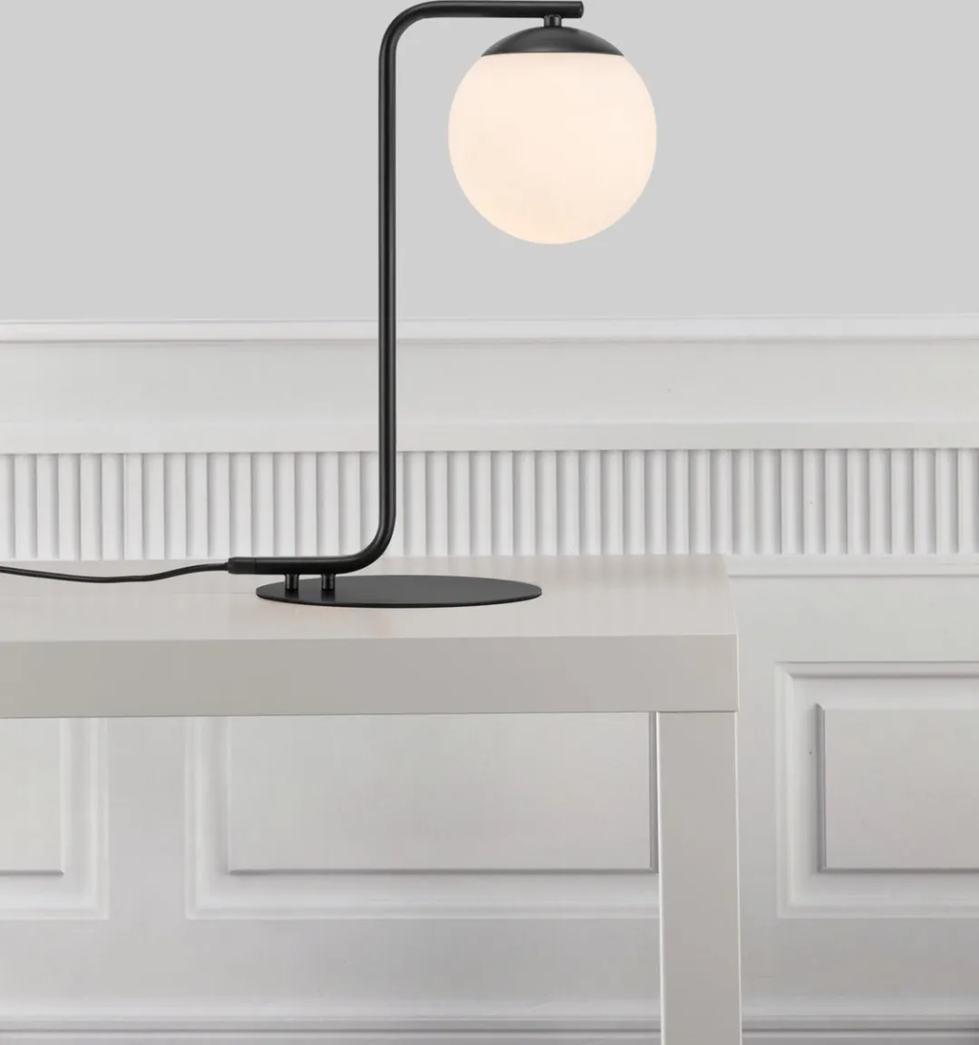 Nordlux Grant Tafellamp - E14 - Ø14,5cm - Zwart