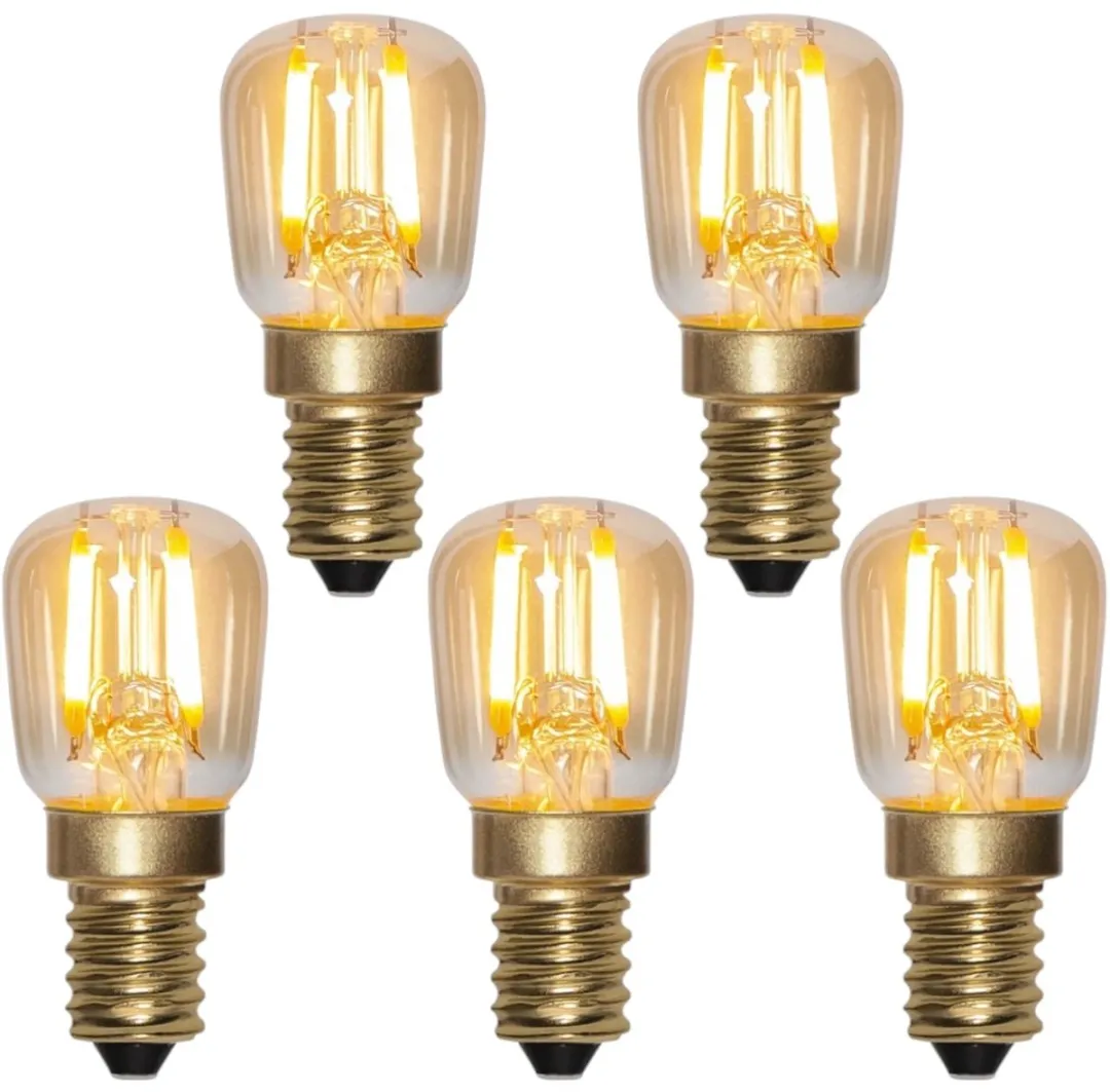 Star Trading Mini Lampje E14 0.5W Super Warm Wit - 5 Stuks