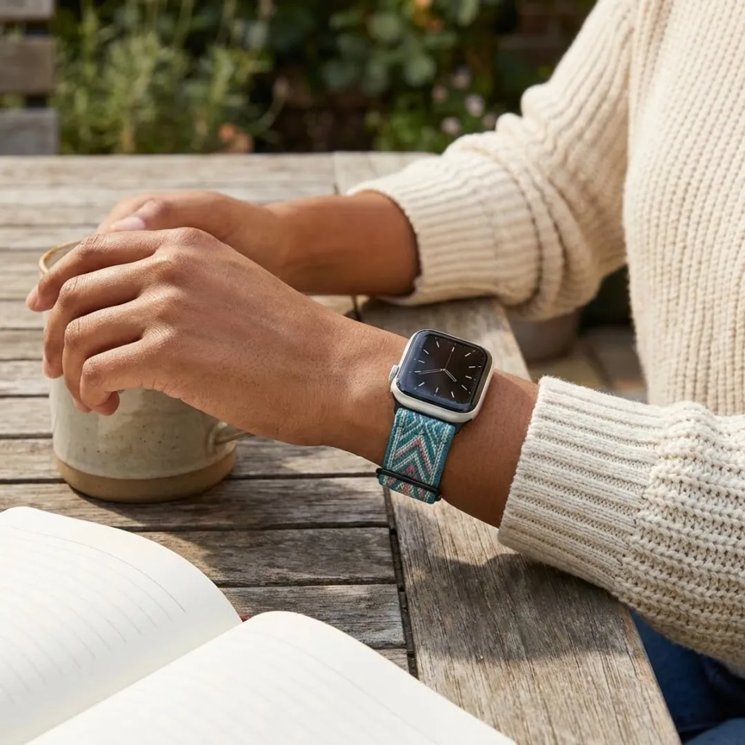 NUVEX Horlogebandje Aztec Patroon - Apple Watch 38-42mm - One Size