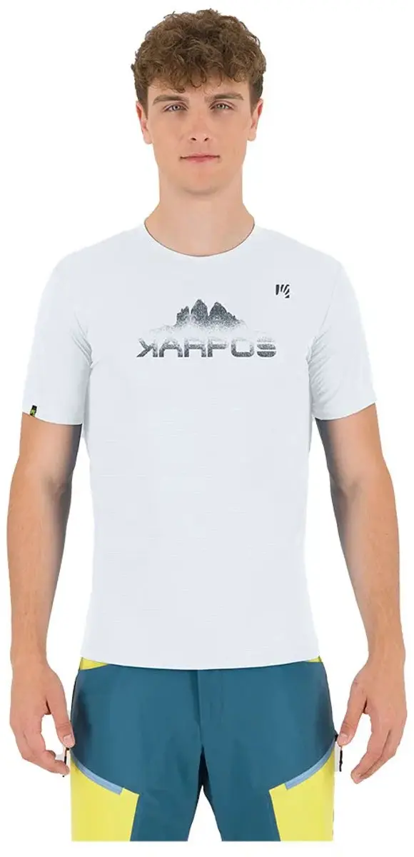 Karpos Loma Evo Print T-shirt Met Korte Mouwen Wit XL Man