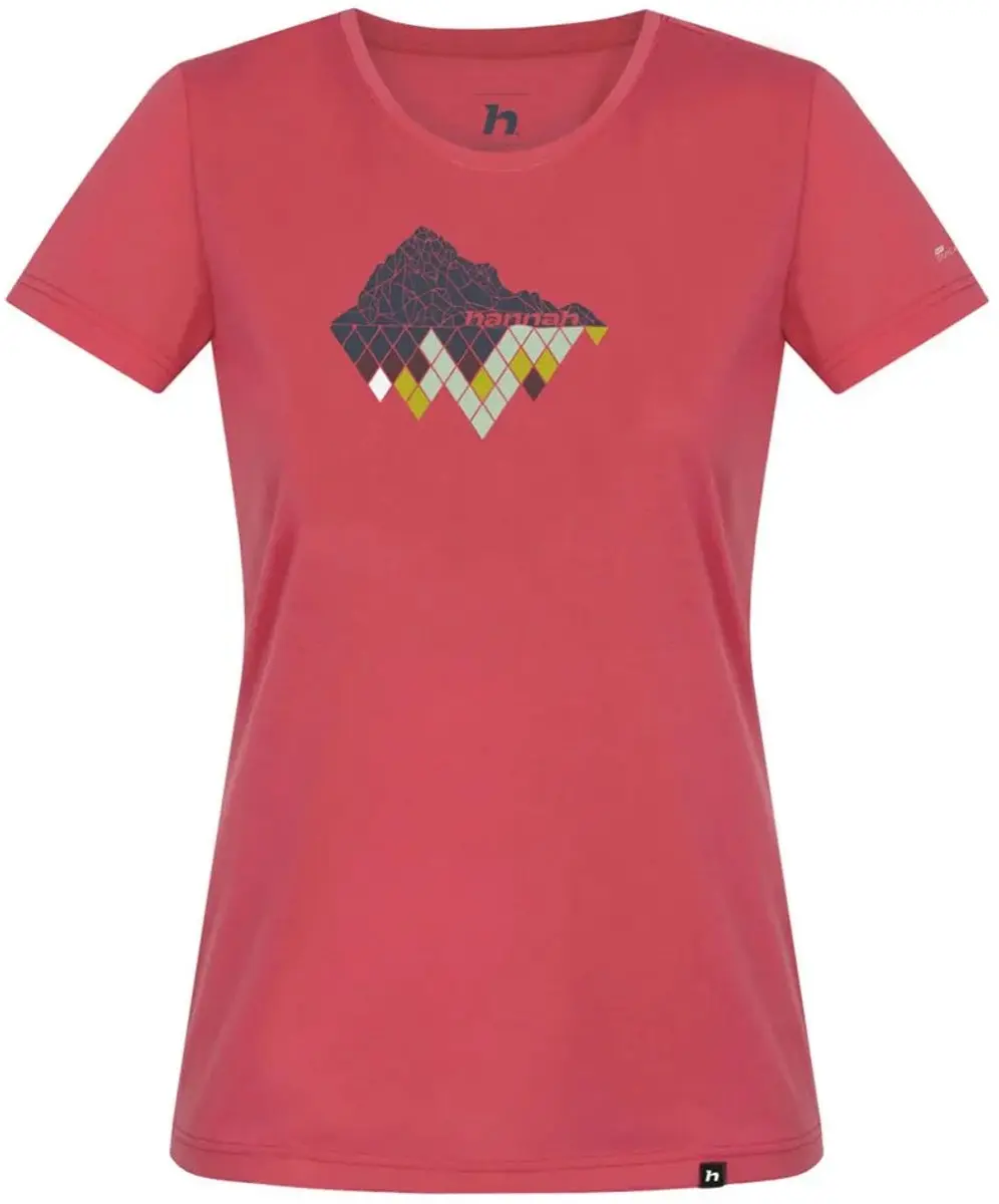 Hannah Cordy T-shirt Met Korte Mouwen Roze 38 Vrouw - afbeelding 2 van 4