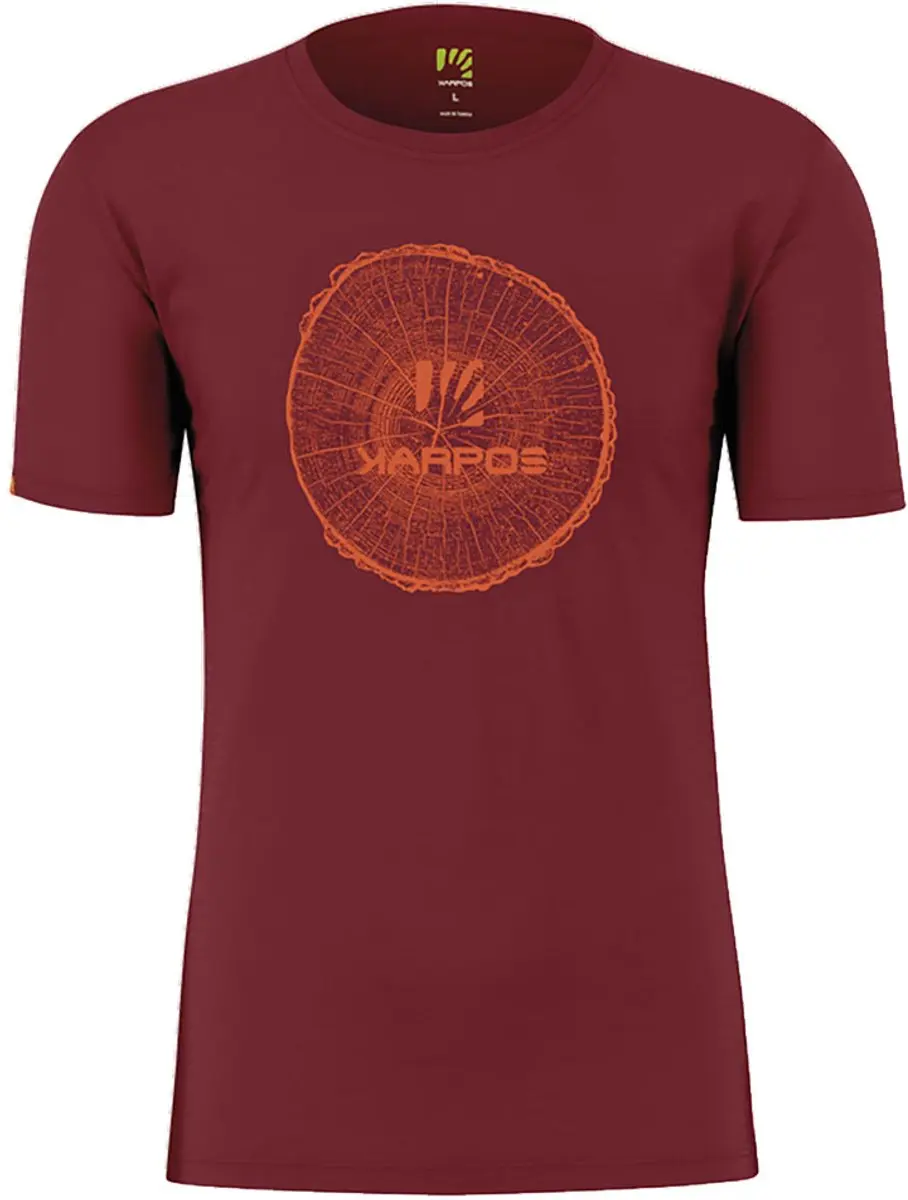 Karpos Anemone Evo T-shirt Met Korte Mouwen Rood L Man