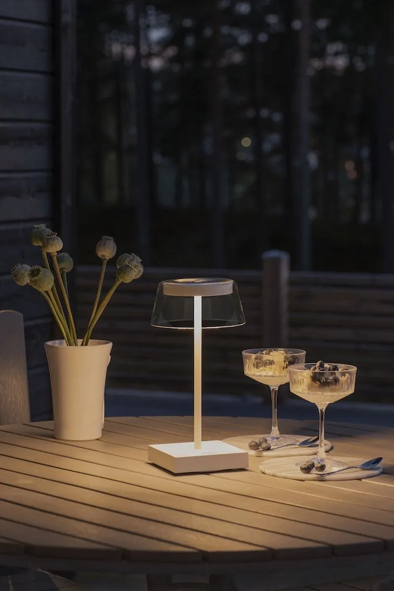 Konstsmide Scilla LED Tafellamp Zwart - 3000K - afbeelding 6 van 6