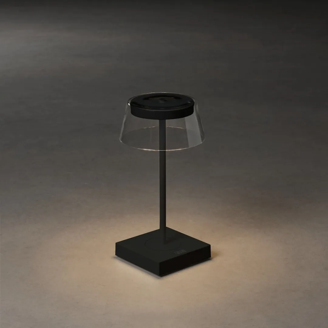 Konstsmide Scilla LED Tafellamp Zwart - 3000K