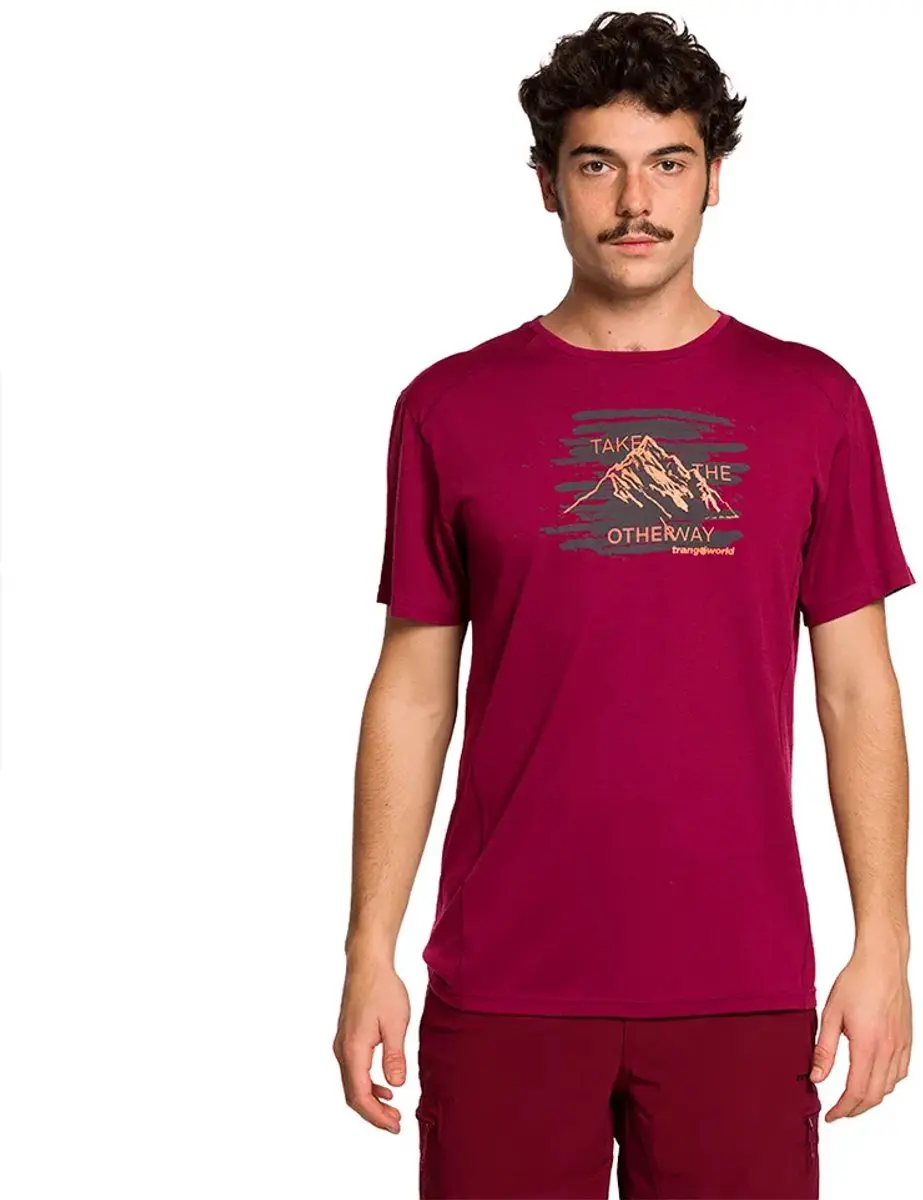 Trangoworld Arvieux T-shirt Met Korte Mouwen Rood M Man