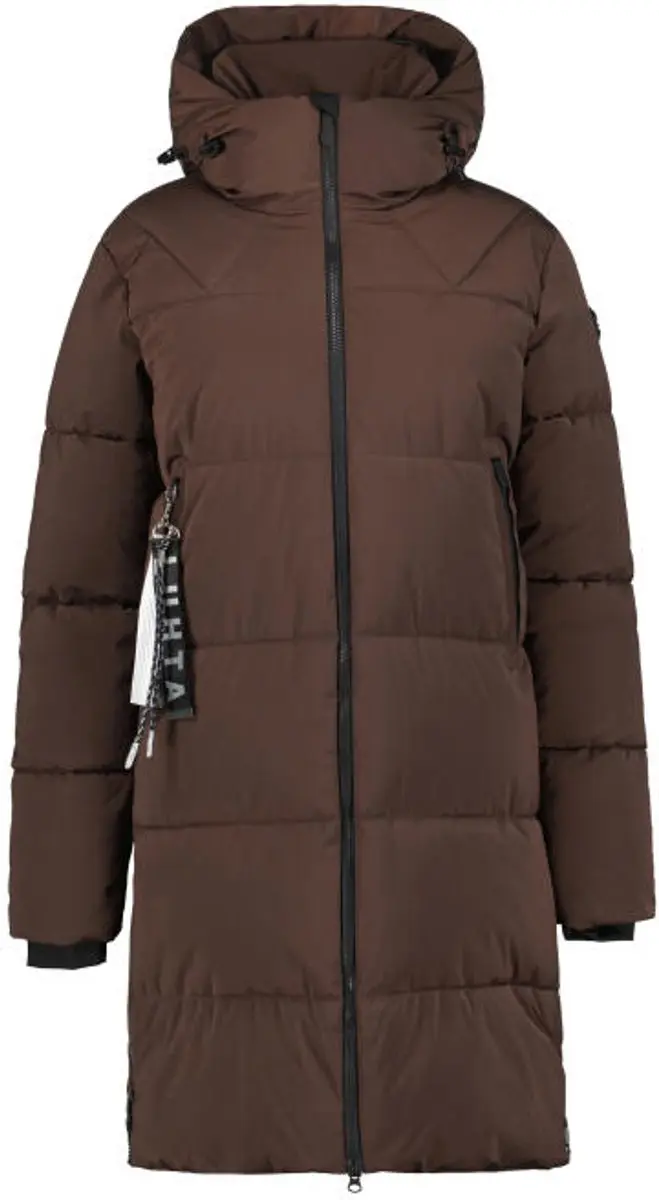 LUHTA EISELE Dames Coat - Donker Bruin - 44
