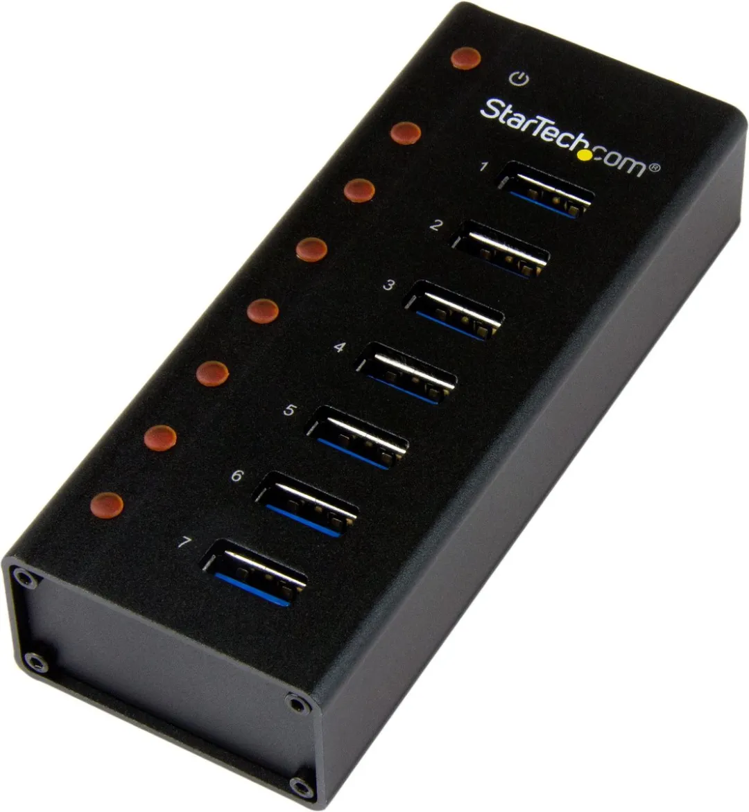 Startech ST7300U3M USB 3.0 Hub 7 Poorten