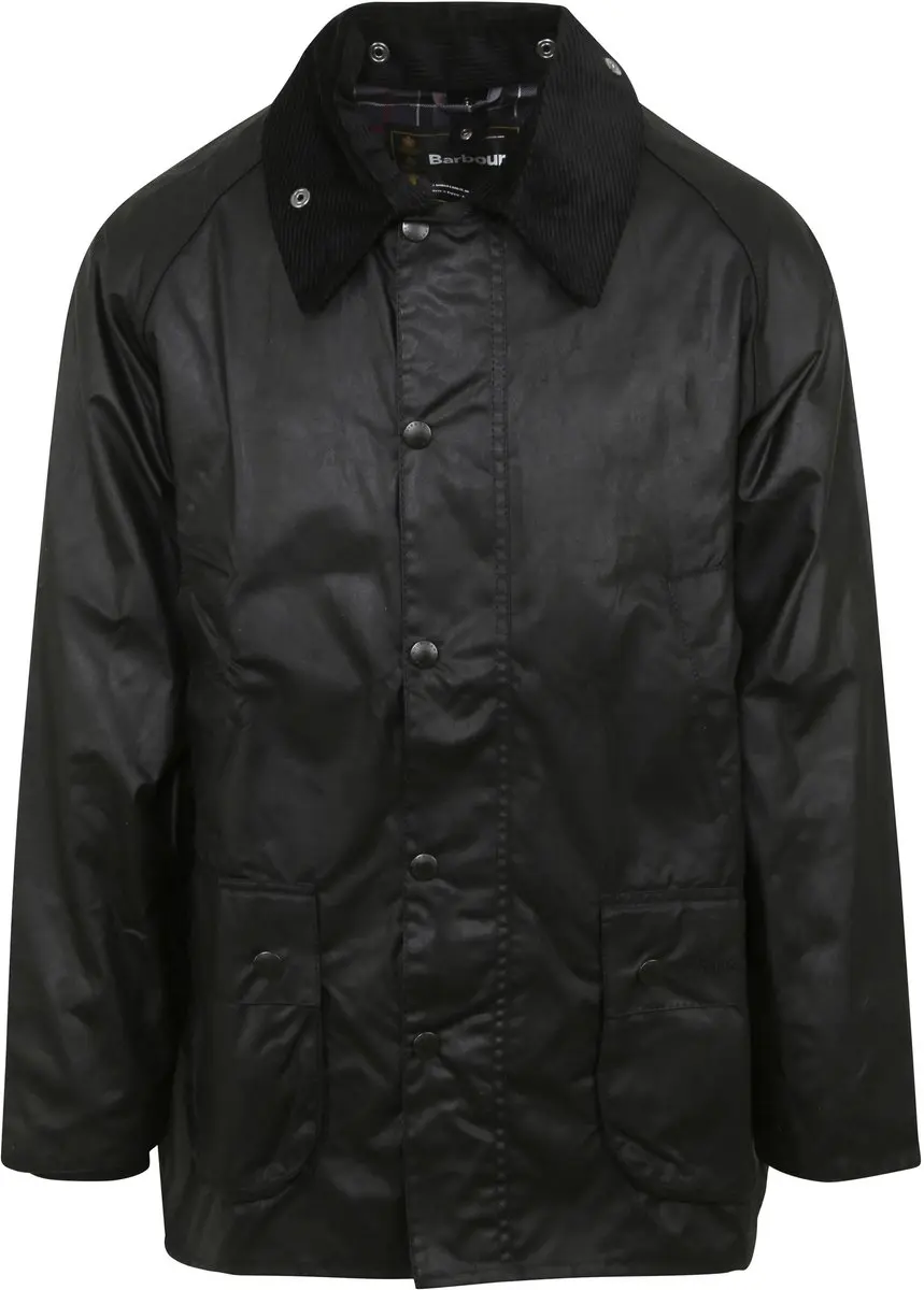 Barbour Bedale Wax Jas Zwart - Maat 58 - Heren - Wax jassen