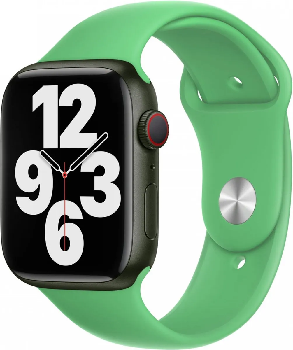 Apple Watch Sportband Groen 45mm