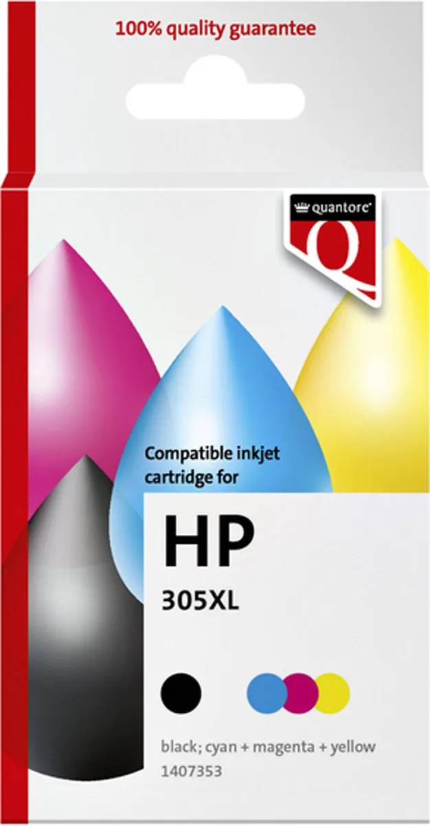 Quantore HP 305XL Inktcartridge