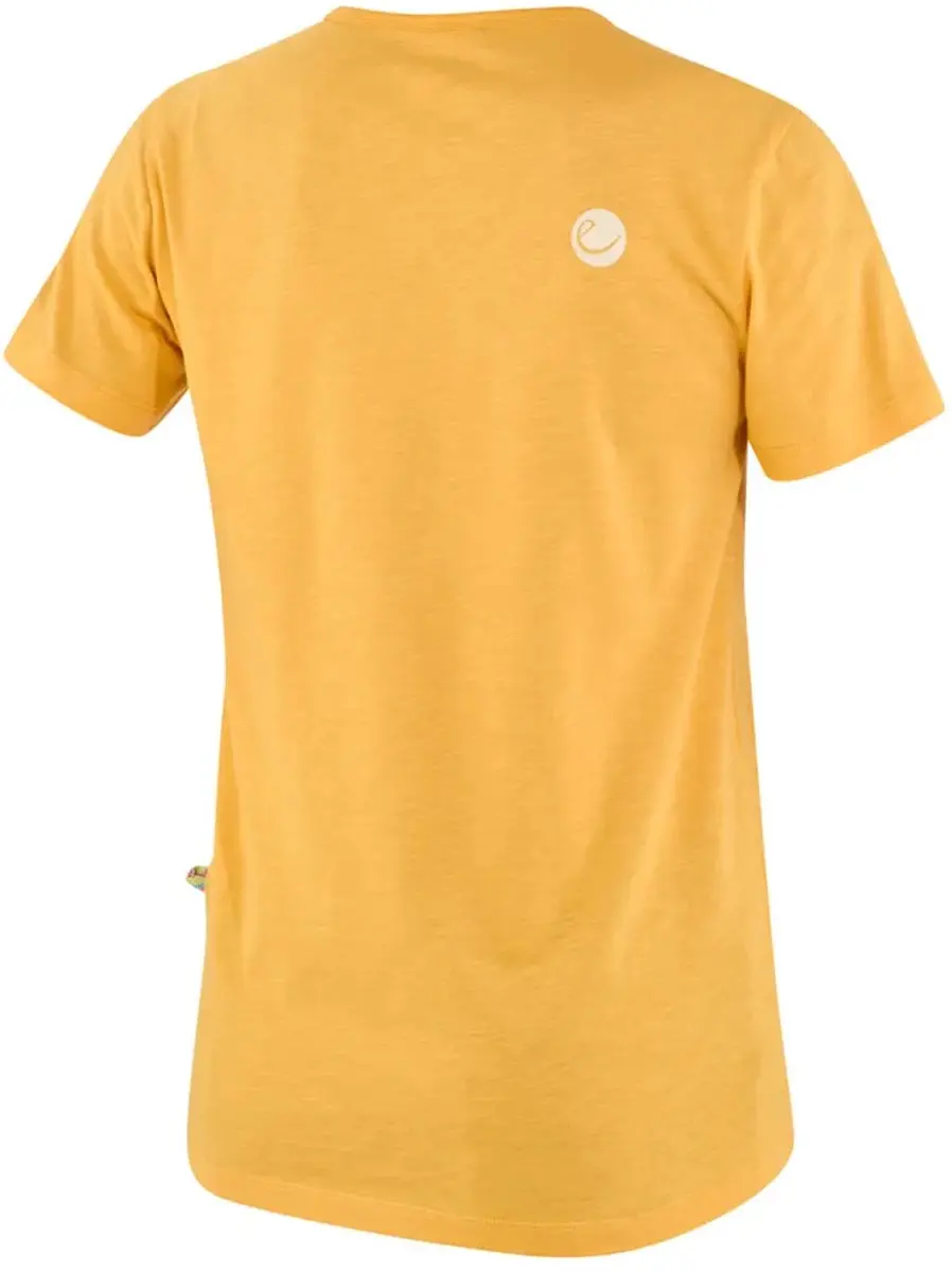Edelrid Highball V Dames T-shirt - Geel L - afbeelding 5 van 6