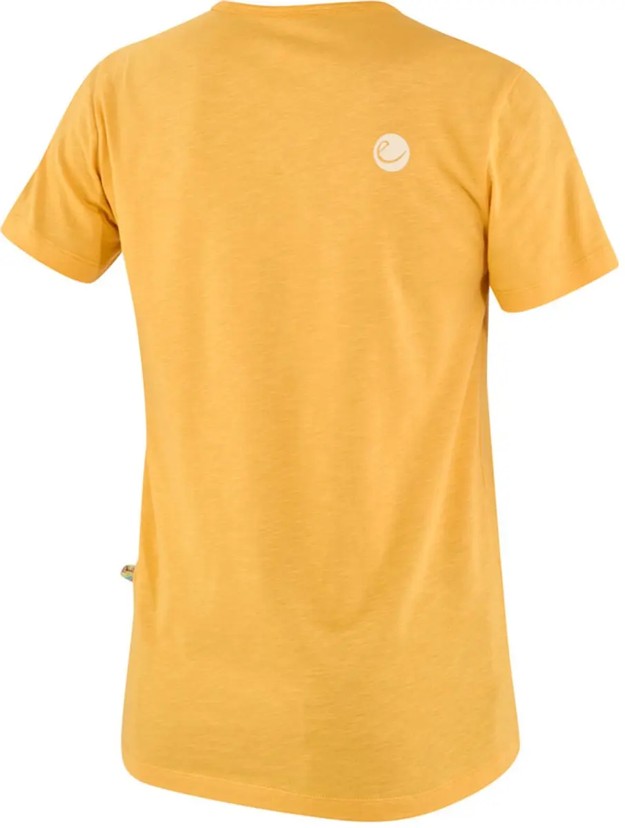 Edelrid Highball V Dames T-shirt - Geel L - afbeelding 4 van 6
