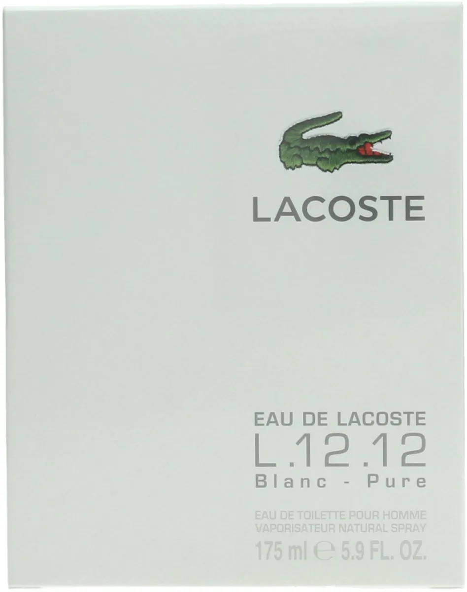 Lacoste 12.12 White Eau de Toilette 175ml