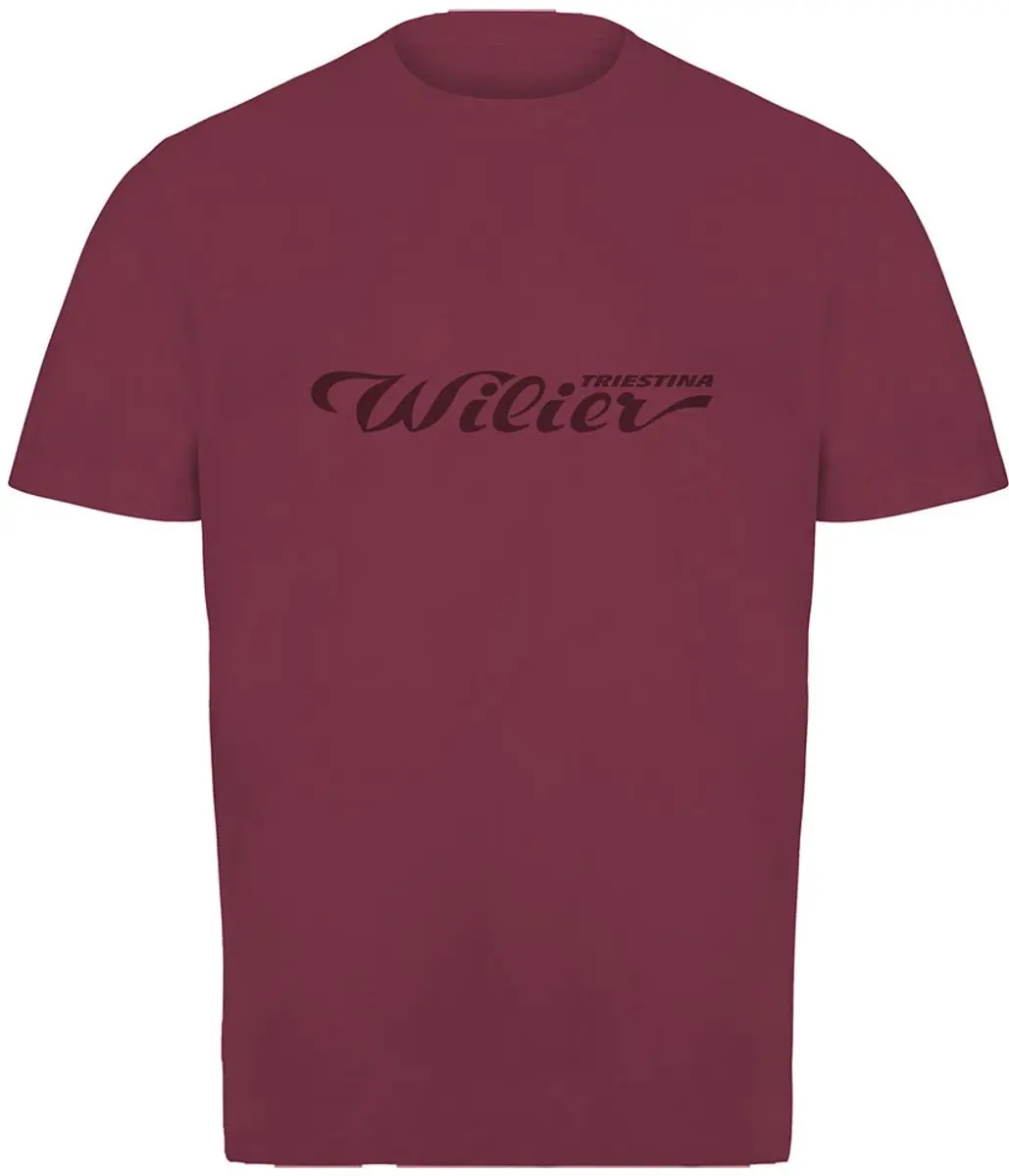 Wilier Big Logo T-shirt Met Korte Mouwen Rood M