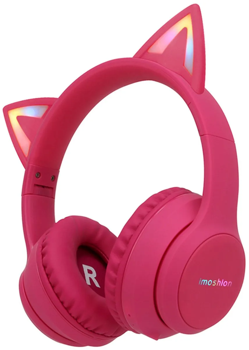 Imoshion SH00049961 Kinder Koptelefoon Kattenoortjes - Lichtroze