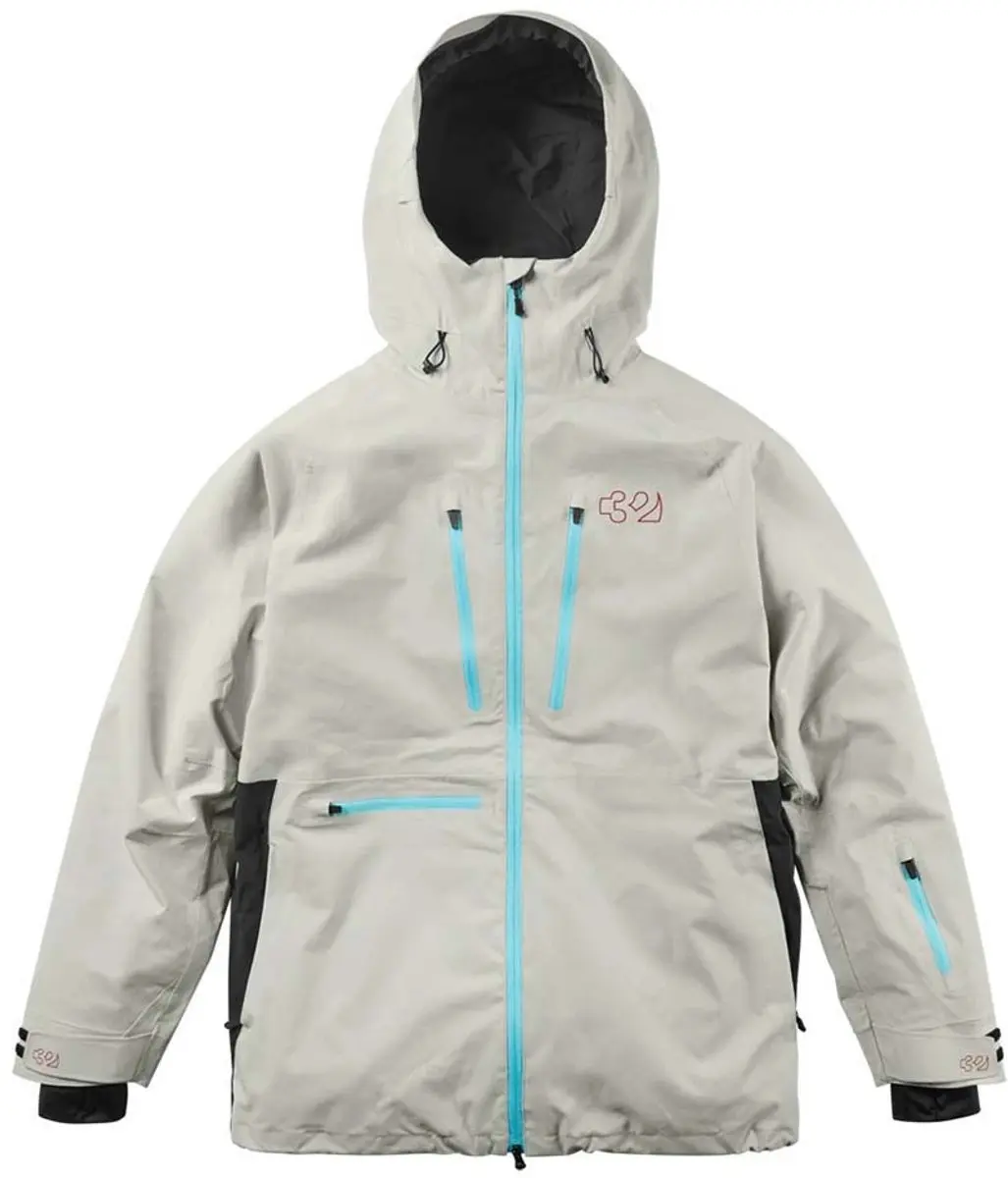 Thirtytwo Tm Recycled Jas Grijs M Man