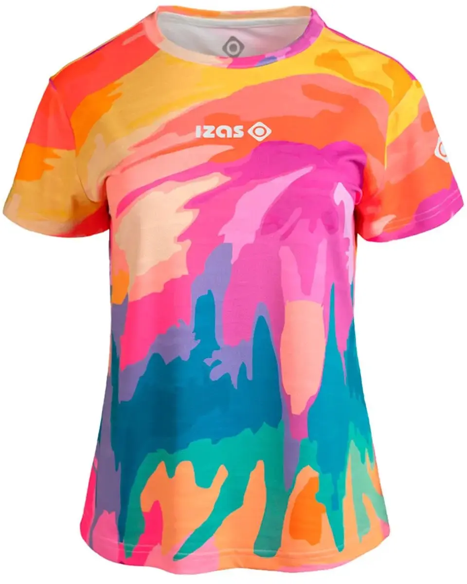 Izas Faucon T-shirt Met Korte Mouwen Veelkleurig L Vrouw