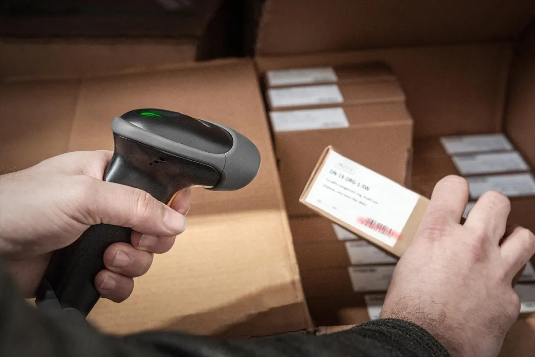 Digitus DA-81001 1D Barcodescanner - USB-A Kabel - Zwart
