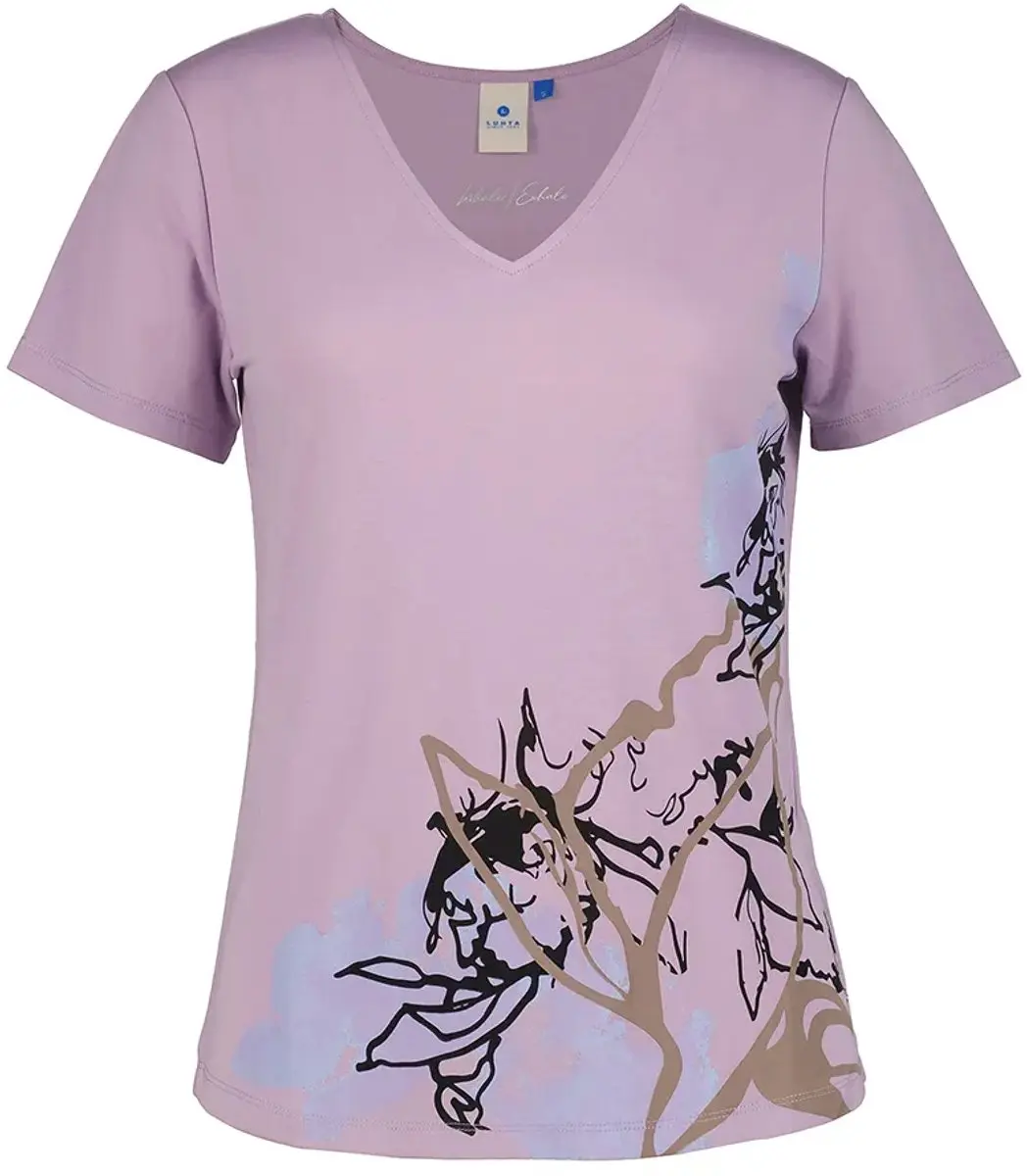 Luhta Ellis T-shirt Met Korte Mouwen Paars XS Vrouw