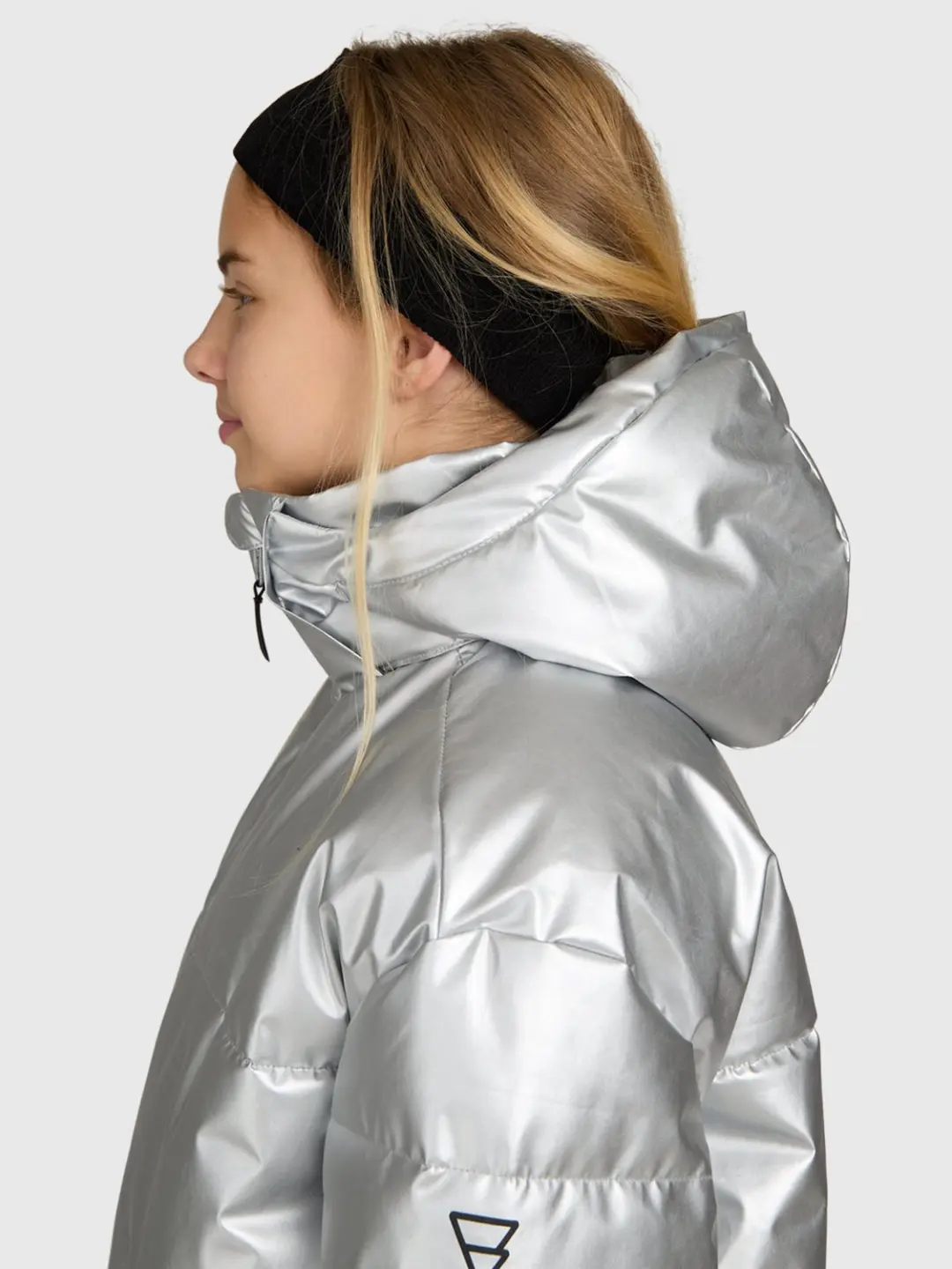 Brunotti Fiasky-Metallic Skijas Meisjes - Silver - 140 - afbeelding 4 van 6