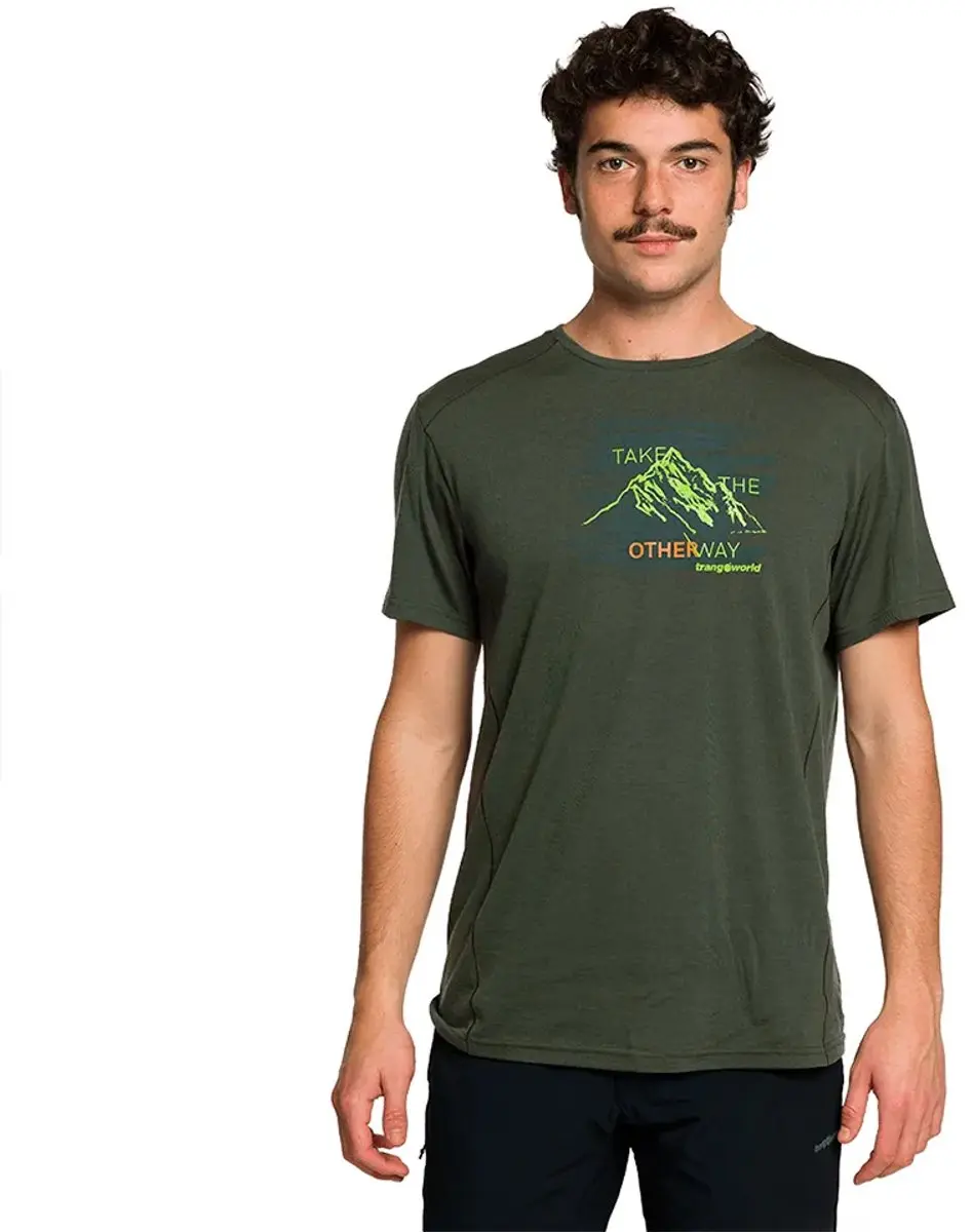 Trangoworld Arvieux T-shirt Met Korte Mouwen Groen M Man