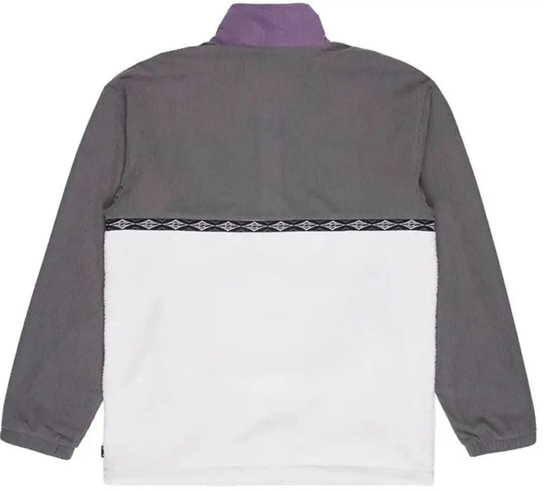 Billabong Space Lobster Fleece Half Zip - Grape Leaf - S - afbeelding 3 van 4
