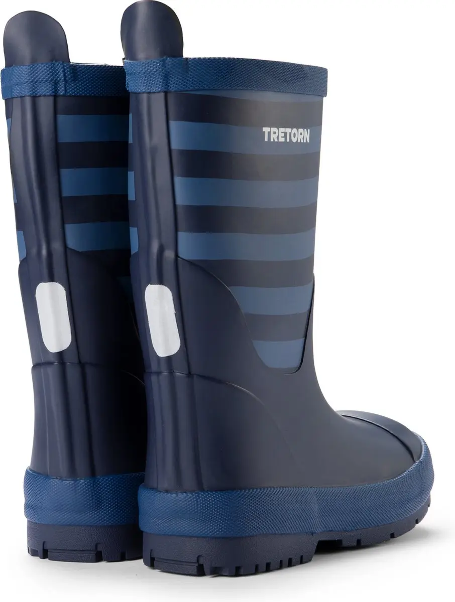 Blauw gestreepte kinder regenlaars Gränna van Tretorn 30