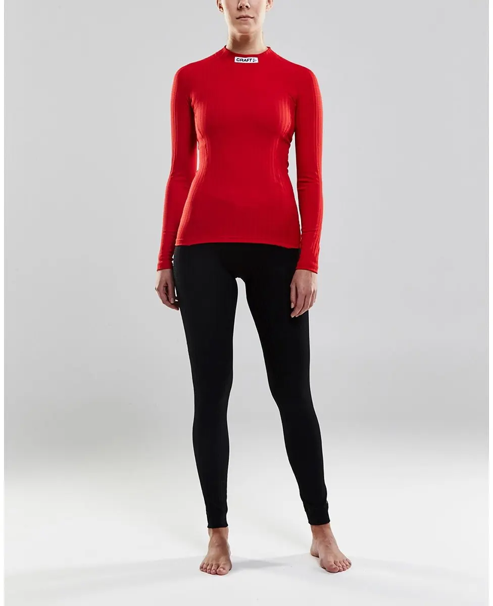 Craft Progress Baselayer Shirt Lange Mouw Dames - Rood - XS - afbeelding 3 van 6
