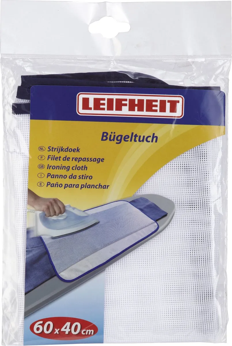 Leifheit Strijkdoek 72415 - Wit/Blauw