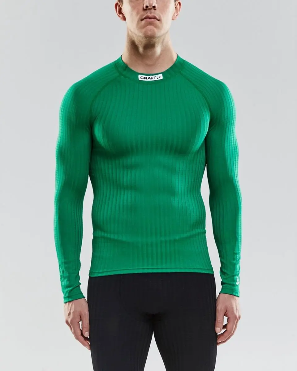 Craft Progress Compressietrui Lange Mouw Heren - Groen - L - afbeelding 2 van 5