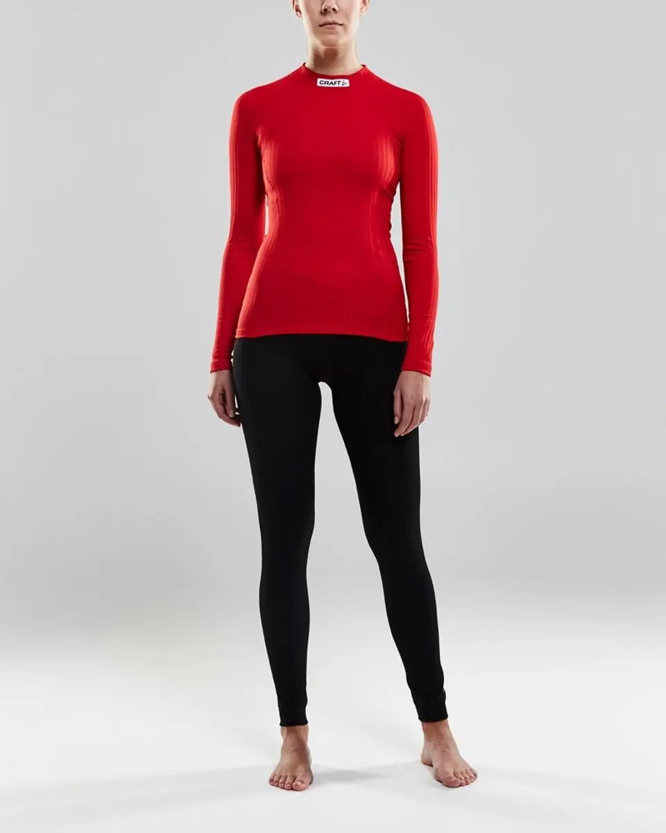 Craft Progress Baselayer Shirt Lange Mouw Dames - Rood - L - afbeelding 5 van 6