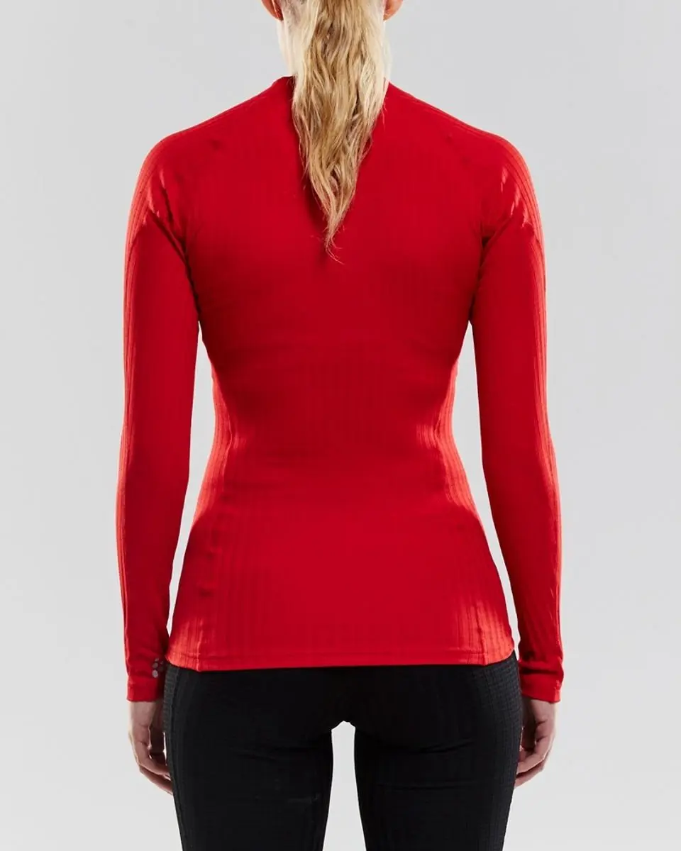 Craft Progress Baselayer Shirt Lange Mouw Dames - Rood - L - afbeelding 3 van 6