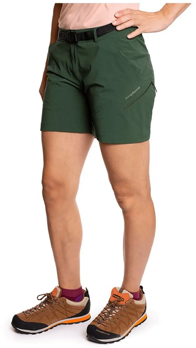 Trangoworld Yittu Vn Korte Broek Groen XL Vrouw