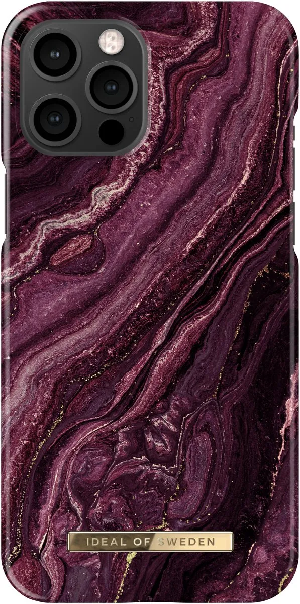 iDeal of Sweden iPhone 12 Pro Max Hoesje IDFCAW20-2067-232 - Golden Plum