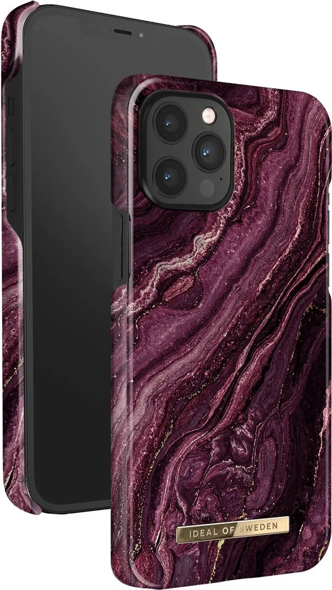 iDeal of Sweden iPhone 12 Pro Max Hoesje IDFCAW20-2067-232 - Golden Plum
