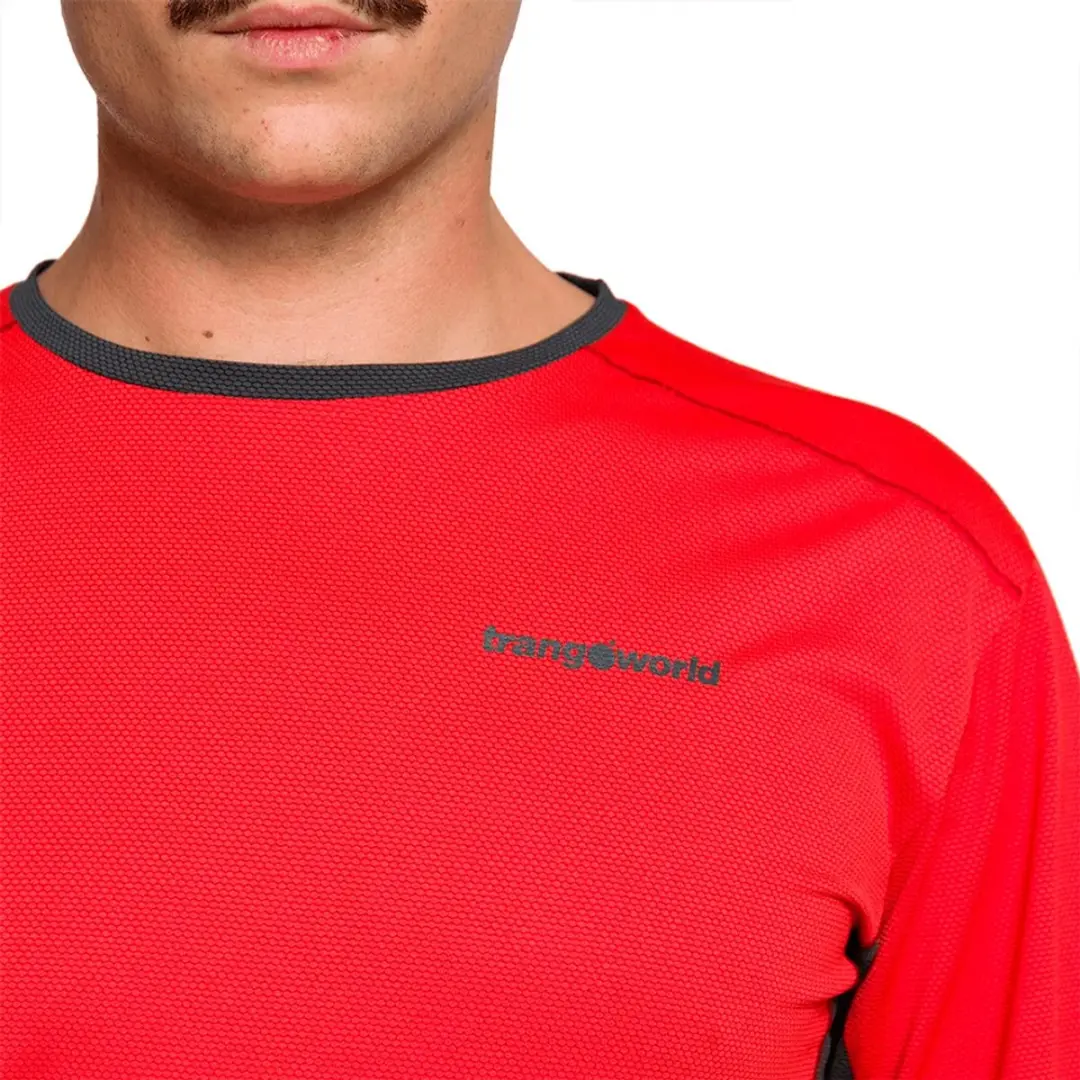 Trangoworld Ritsem T-shirt - Rood - M - afbeelding 4 van 4