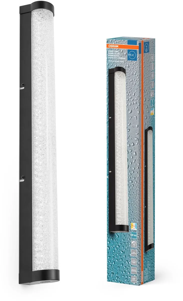 Osram Orbis Tube LED Wandlamp 12W 1100lm - Zwart - 60cm