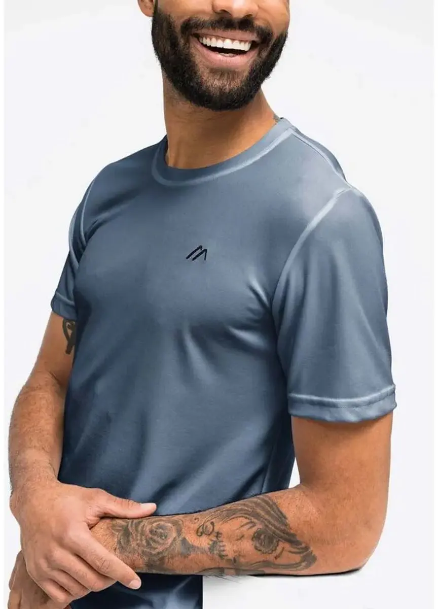 Maier Sports Walter T-shirt Heren - Blauw - 6XL - afbeelding 3 van 3