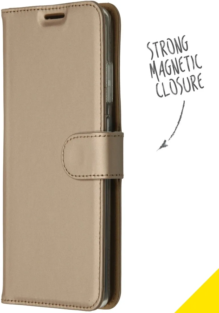 Accezz Hoesje Samsung Galaxy S20 Ultra Goud - 3 Pasjes