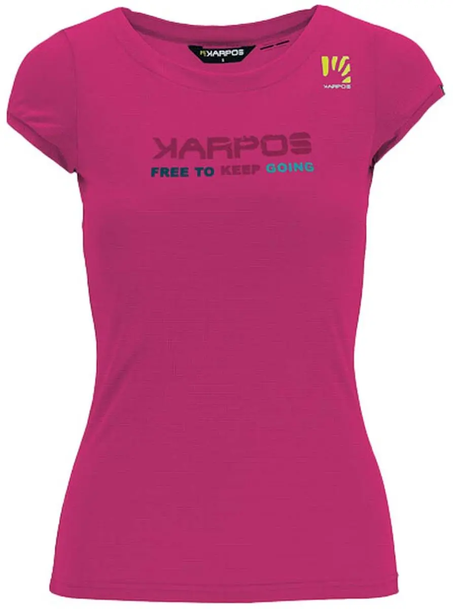 Karpos Val Federia T-shirt Met Korte Mouwen Paars S Vrouw