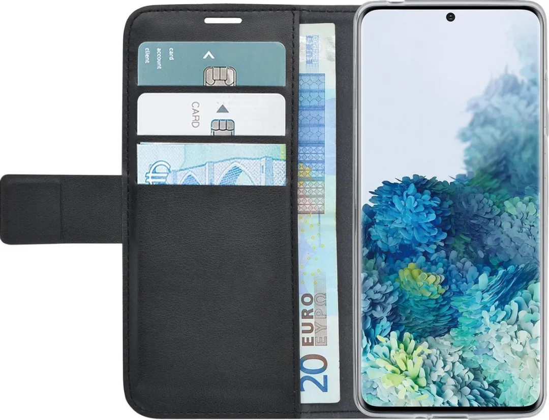Azuri Samsung Galaxy S20 Plus Walletcase - Zwart