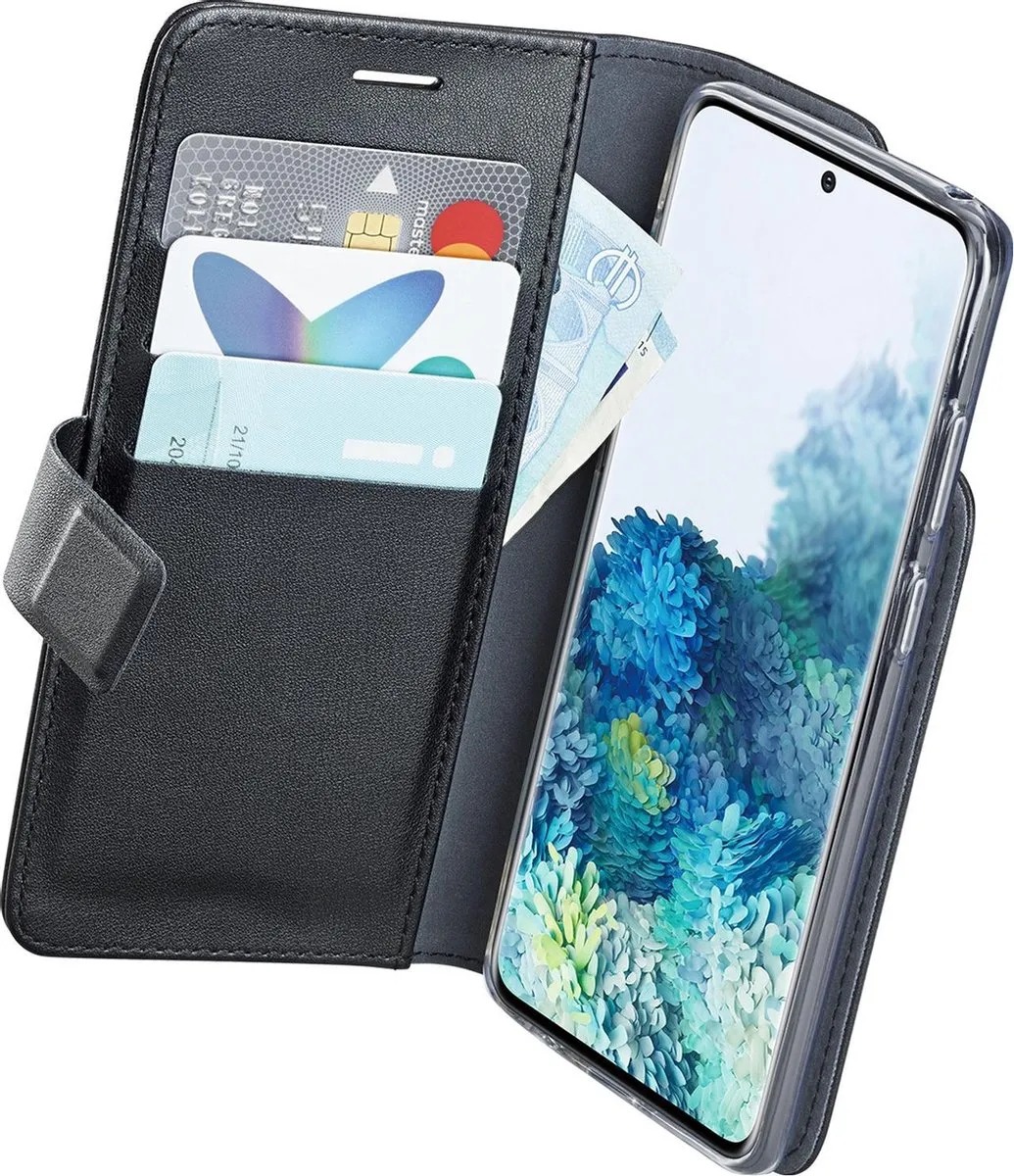 Azuri Samsung Galaxy S20 Plus Walletcase - Zwart