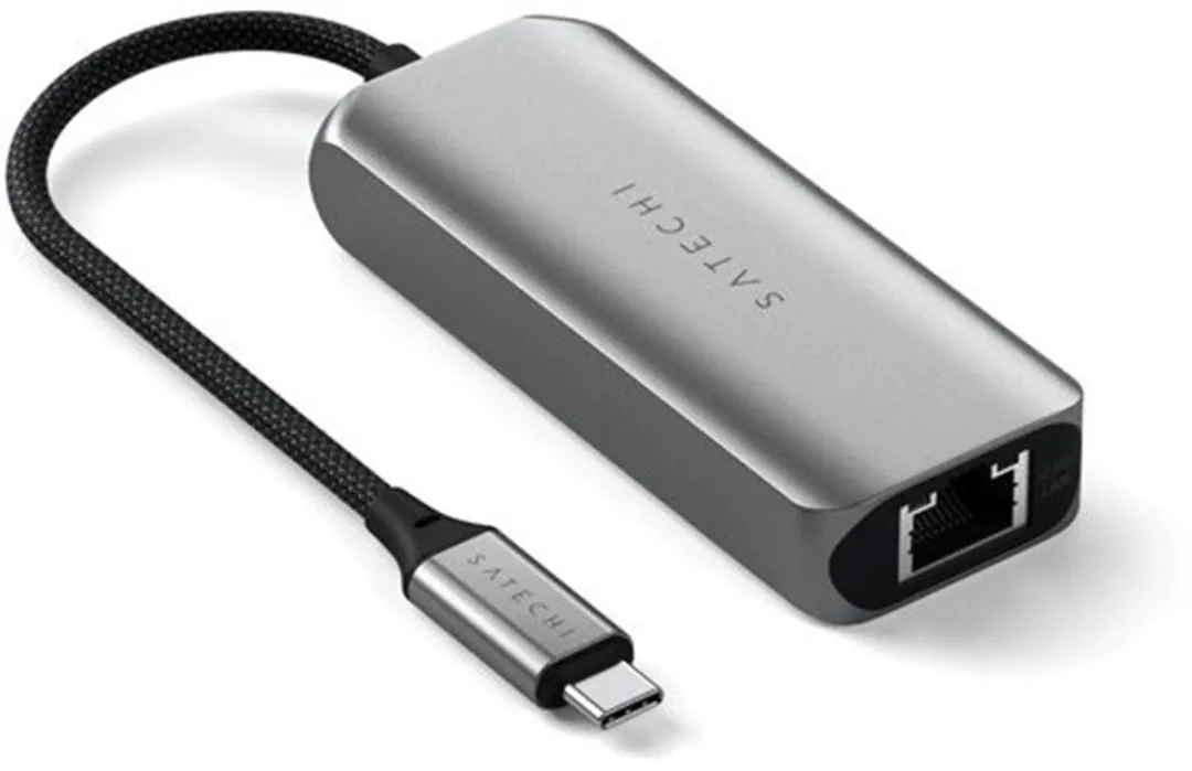 Satechi ST-H3C25EM USB-C 4-in-1 Hub - 2.5Gb Ethernet - Grijs