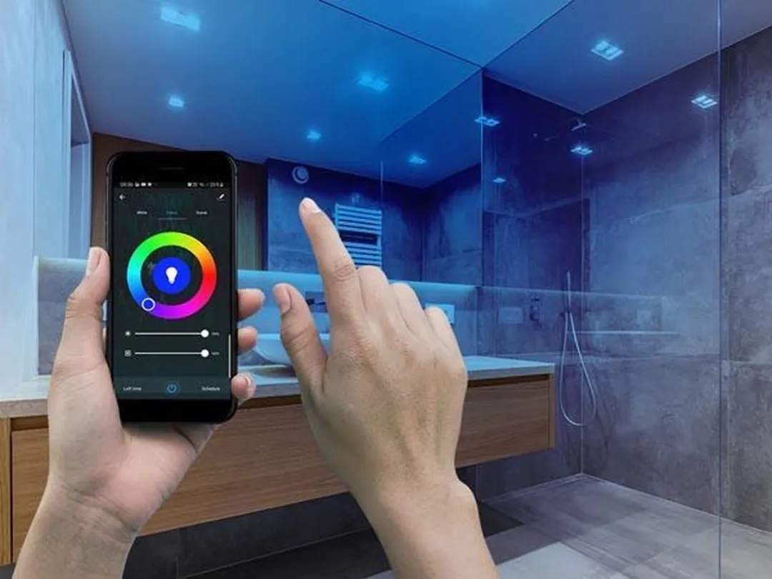 Perel SMART WIFI RGB-Lamp GU10 - 5W - afbeelding 5 van 6
