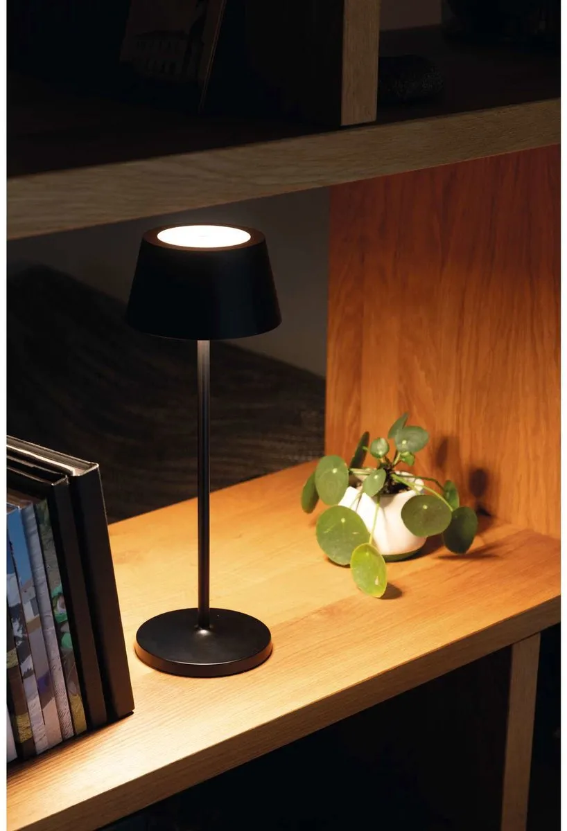 MAUL Nina LED Acculamp 3W - Zwart - afbeelding 6 van 6