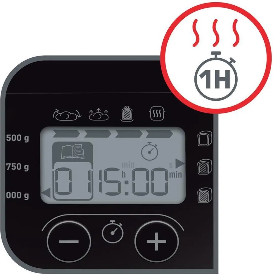 Tefal Pain & Délices PF240E Broodbakmachine 1L - 20 Programma's