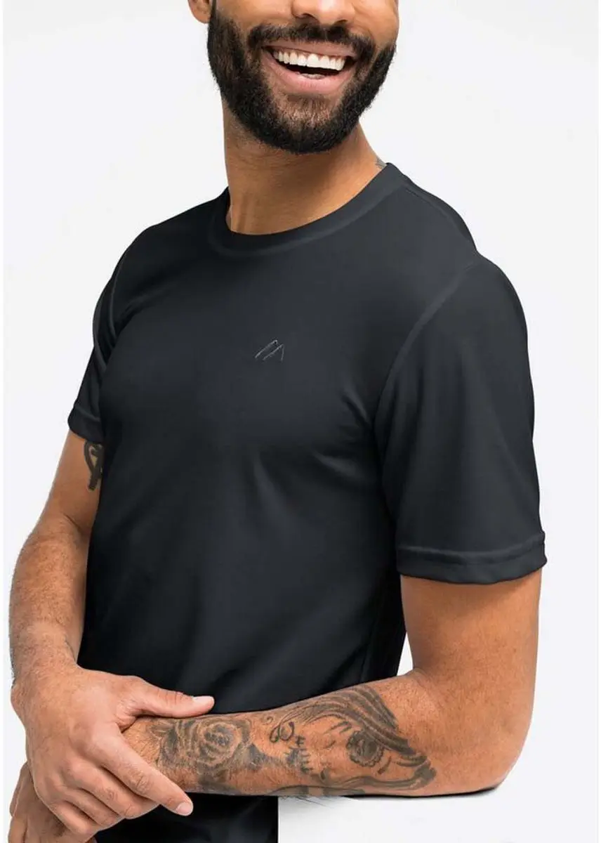 Maier Sports Walter T-shirt - Zwart - 7XL - afbeelding 4 van 6