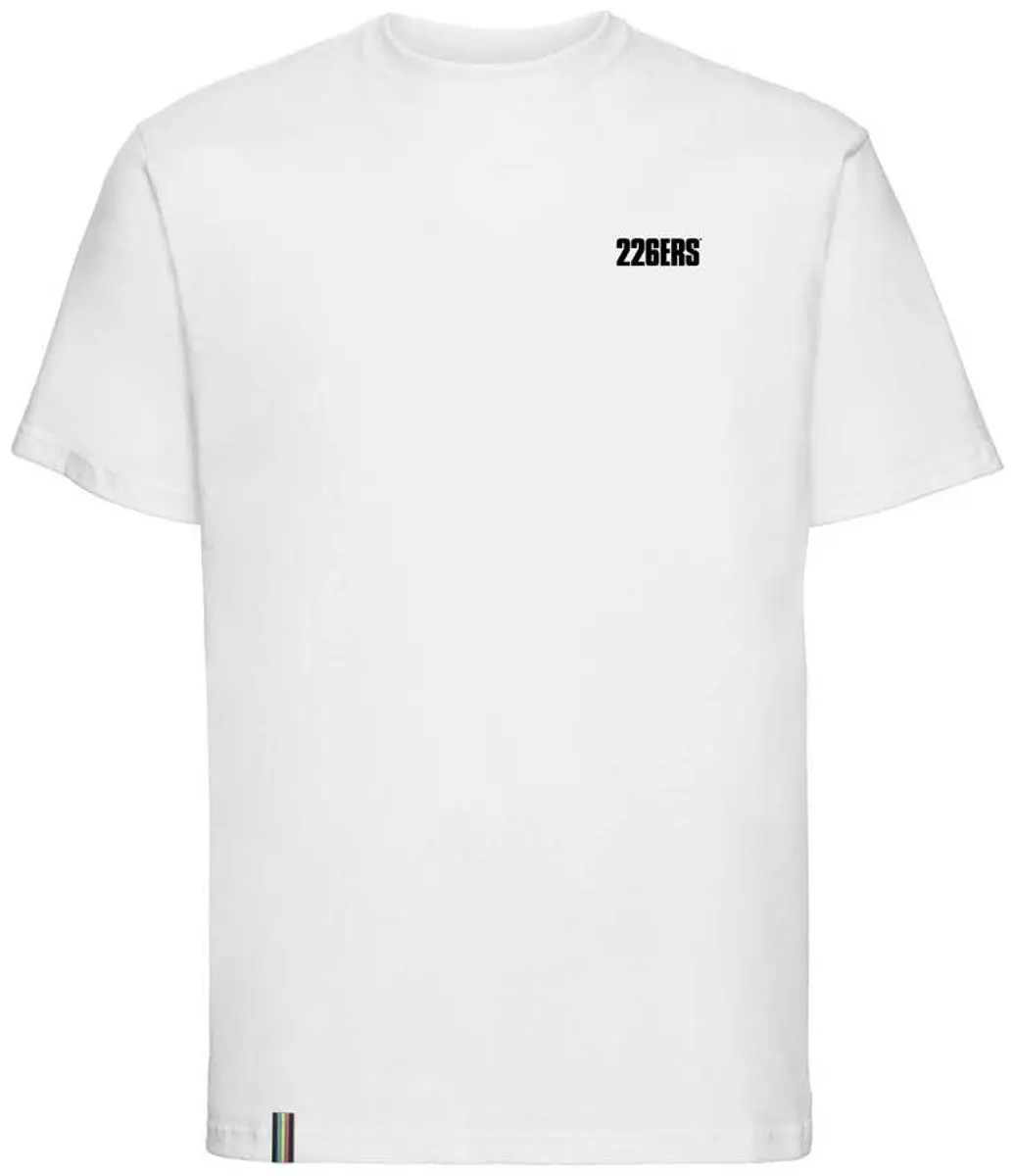 226ers Corporate Small Logo T-shirt Met Korte Mouwen Wit XS