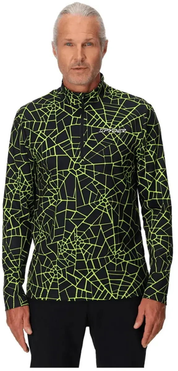 Spyder Podium Sweatshirt Halve Rits - Zwart - S