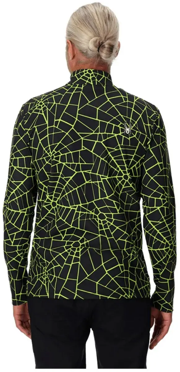 Spyder Podium Sweatshirt Halve Rits - Zwart - S - afbeelding 2 van 4